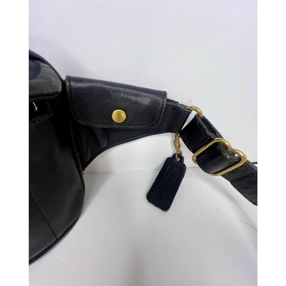 Vintage Coach Waistpack Fanny pack Black - Picture 3 of 13